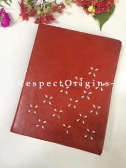 Buy Brown Rajasthani Leather Diary At RespectOrigins.com