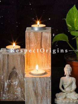 Buy Mesa Wooden Candle Holder At RespectOrigins.com