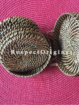 Buy Cane Coasters; Round, Hand Woven Set of 6 Coastersin a beautiful and handy box.|RespectOrigins
