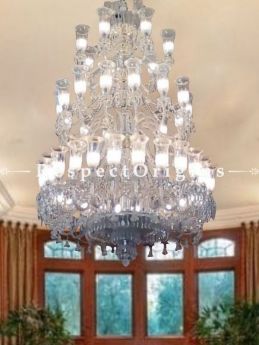 Buy Palatial 42 Lamp Tiered Glass Chandelier Lights. At RespectOriigns.com