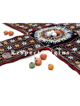 Buy Chopad Handmade With Rabari Embroidery On Naturally Dyed Cotton at RespectOrigins.com
