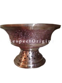 Buy Round Copper Serving Dish, Fruits or Snack Bowl; Handcrafted Copper At RespectOrigins.com