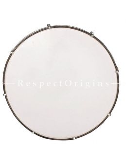 Duff (S.S), 18.2 inch, Silver; Indian Musical Instrument; RespectOrigins.com