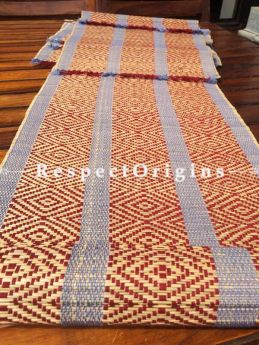Buy Table Mats Online|Chemical free; Set of 6 table mats and a table runner; Kora Grass|RespectOrigins.com