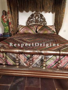 Buy Elegant Four Poster King Size Bed in Burma Teak At RespectOrigins.com