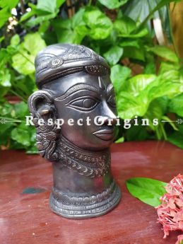 Buy Unique bust of Goddess Parvati in Silver and Bronze At RespectOrigins.com