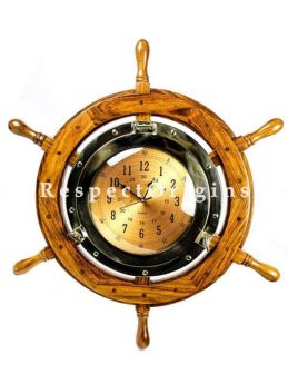 Buy 24 Inches Exclusive Pirates Nautical Ships Steering Wheel Styled Lavish Wall Decor Porthole At RespectOrigins.com