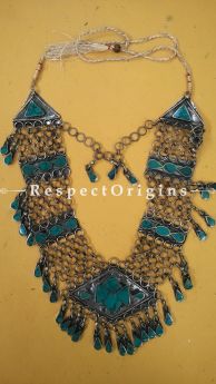 incredible Blue Stone and Silver Necklace, RespectOrigins.com