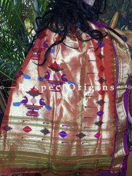 Buy Paithani Silk saree of classical magnificense at RespectOrigins.com