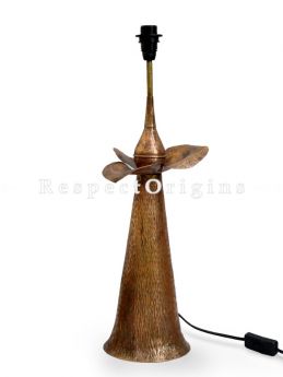 Buy Copper Embossed Reddish Brown Table Lamp; 24 Inches Height, 7 Inches Width. Shade Not Included  at RespectOrigins.com
