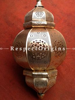 Buy Vintage Style Copper Filigree Hanging Lamp; 6x18 in At RespectOrigins.com