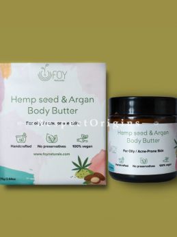 Combo Of Spicy Rose Body Butter & Hemp Seed & Argan Body Butter; RespectOrigins.com