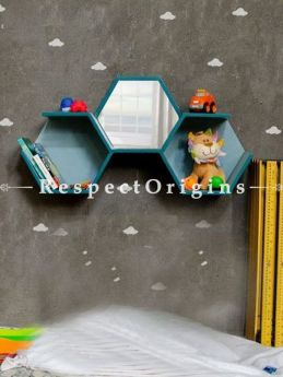 Buy Honeycomb Wall Shelf Mirror At RespectOrigins.com