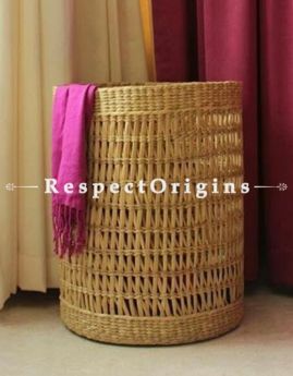 Handmade|Eco friendly|Organic Kauna Grass Laundry Basket|RespectOrigins