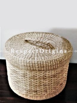 Handmade|Eco friendly|Organic|Kauna Round Box with Lid|RespectOrigins