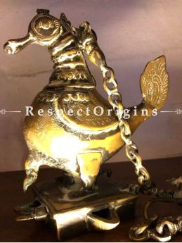 Buy Oil Brass Lamp of Light-bearing Bird At RespectOrigins.com