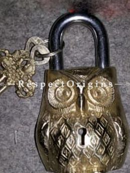 Buy Owl Vintage Design Working Functional Lock with Keys At RespectOrigins.com