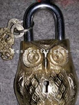 Buy Owl Vintage Design Working Functional Lock with Keys At RespectOrigins.com