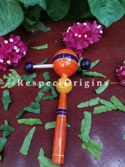 Buy Children Rattles and Joker Set; Channapatna Toys; Safe and non-toxic Colors At RespectOrigins.com