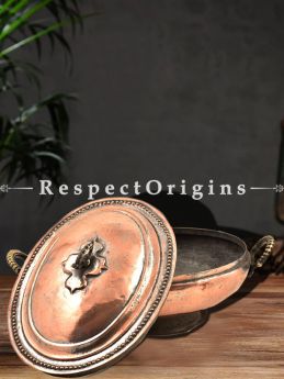 Buy Engraved Rice Bowl With Design on the Lid and Handle At RespectOrigins.com