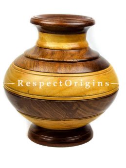 Buy Rosewood Joint Wooden Flower Vase At RespectOrigins.com