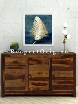 Buy Rustic Dresser or Console in Handcrafted Vintage Sheesham Wood At RespectOrigins.com