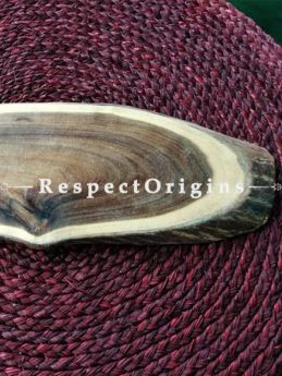Rustic Oval Shaped Wooden Cheese Board, Serving Board or Platter, Handcrafted; RespectOrigins