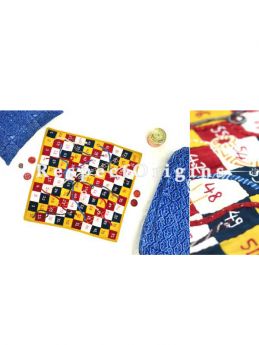 Buy Snakes And Ladders Handmadewith Patchwork On Naturally Dyed Cotton at RespectOrigins.com