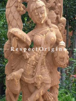 Buy Exotic Masterpiece Devadasi in Stone For Poolside or Garden; 6 Feet At RespectOriigns.com