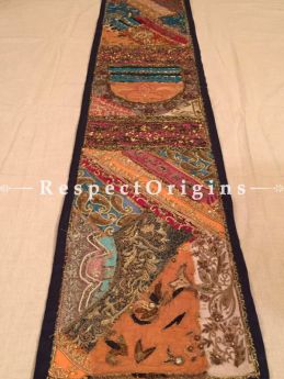 Buy Perfectly Made Single Colorful Cotton Runner, 11x58 in At RespectOrigins.com