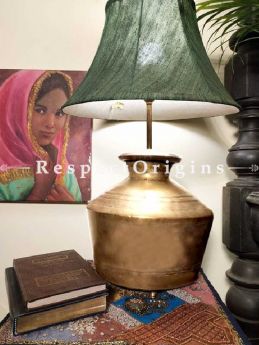 Buy Round Terracotta Table Pot Lamp At RespectOrigins.com