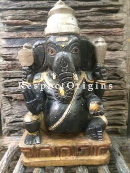 Buy Ganesh Statue, Tamil Nadu Wood Craft Online at RespectOrigins. 