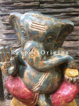 Buy Ganesh Statue, Tamil Nadu Wood Craft Online at RespectOrigins
