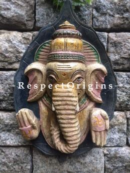 Buy Ganesh Statue; Tamil Nadu Wood Craft Online at RespectOrigins
