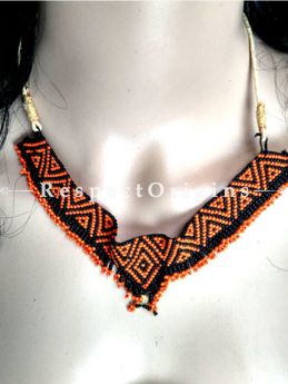 Buy Red and Black Beads; Jewellery Set at RespectOrigins.com