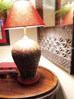 Buy Vase Shaped Terracotta Table Lamp At RespectOrigins.com