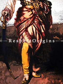 Buy Elegant thread painting; Maharaja Dalip Singh; 24x18 in. At RespectOriigns.com