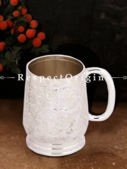 Buy Vintage Brass Mug Silver Coated At RespectOrigins.com