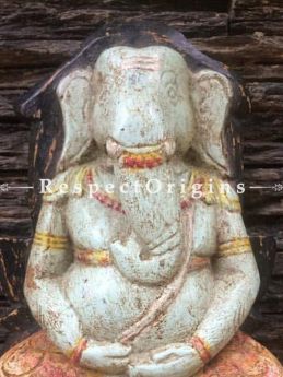 Buy Ganesh Idol; Tamil Nadu Wood Craft at RespectOrigins.com
