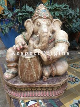 Buy Ganesh Statue; Tamil Nadu Wood Craft at RespectOrigins.com