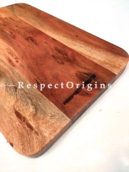 Wooden Charcuterie Board With Handle; 20x10 Inches; RespectOrigins.com
