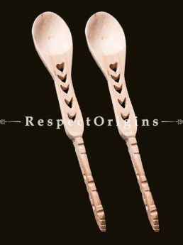 Buy Udayagiri Wooden Kitchenware; Designer Spoon Pair At RespectOrigins.com