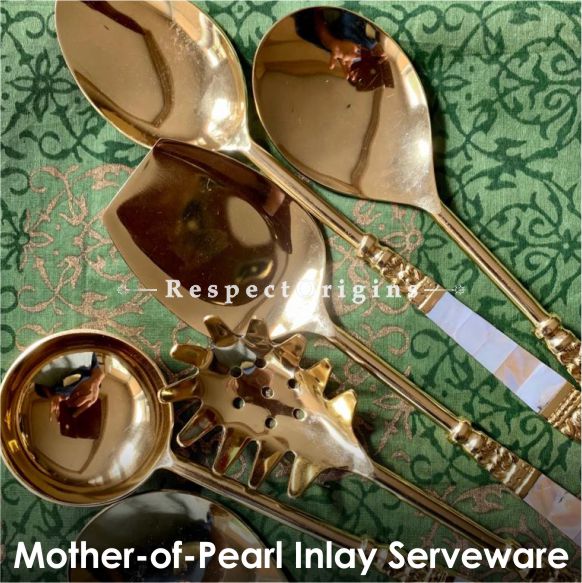 Mother Of Pearl Serve Ware